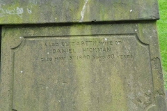 Hickman 1 - Elizabeth (wife of Daniel)