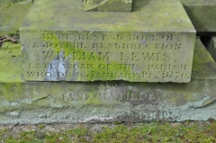 Lewis - Rev William, Jane Matilda