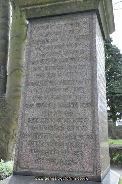 Nayler 1 - Edward, Isaac, Mary, Frances & Elizabeth