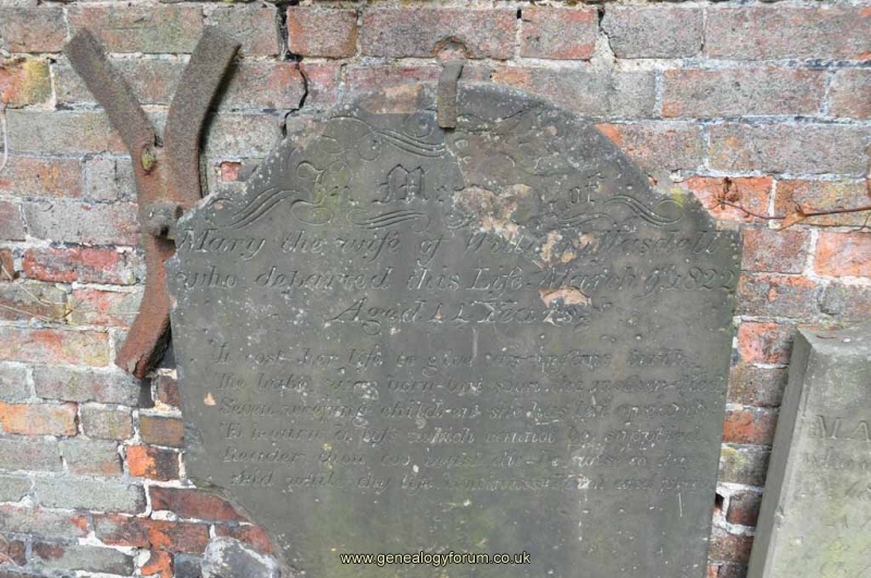 Wasdell - Mary (wife of William)