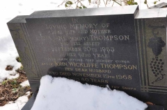 Thompson - John Wickliffe, Emma Jane