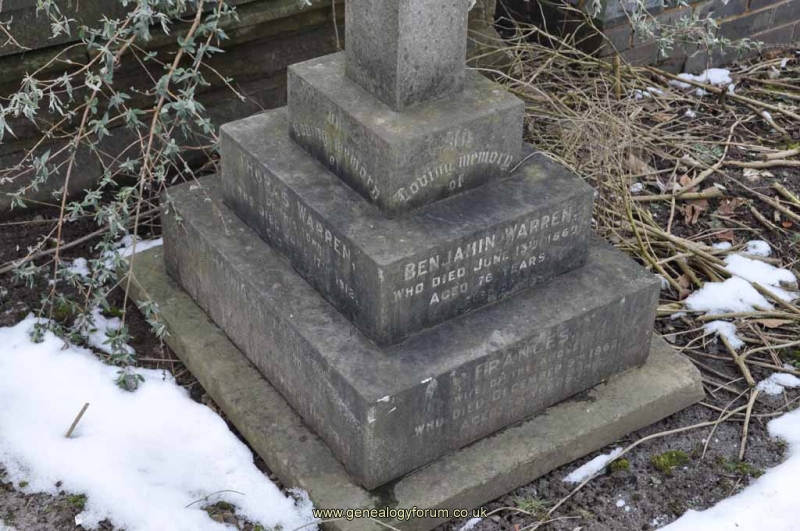 Warren - Benjamin, Frances & Thomas, Maria
