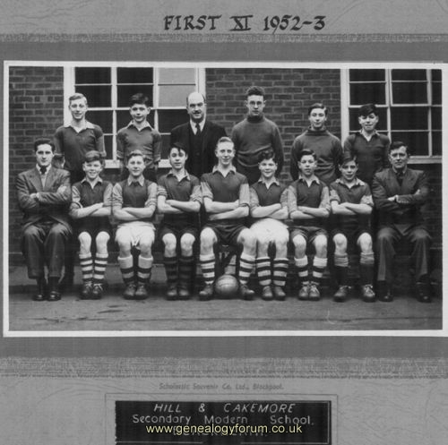 Blackheath - Hill & Cakemore Sec Modern 1952-1953