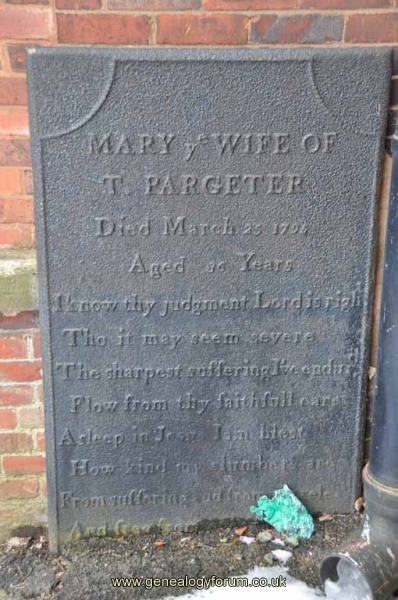 Pargeter - Mary (wife of T)