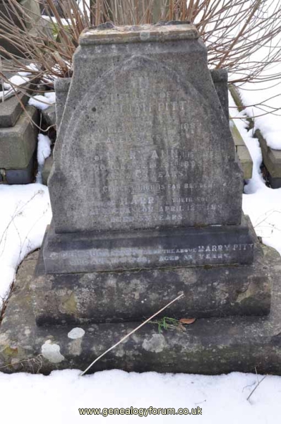 Pitt 1 - William, Mary Ann & Harry, Gertrude Mary