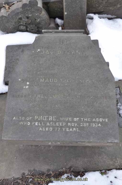 Plant - David, Phoebe & daugs Maud & Ethel Louisa