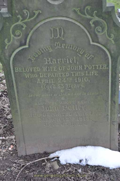 Potter - John, Harriet