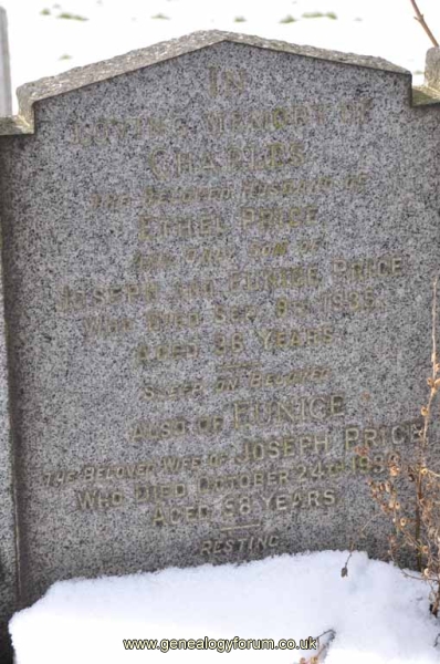 Price - Eunice (wife of Joseph) & son Charles (husband of Ethel)
