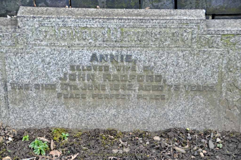 Radford - Annie (wife of John)