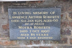 Roberts - Lawrence Arthur, Moyra