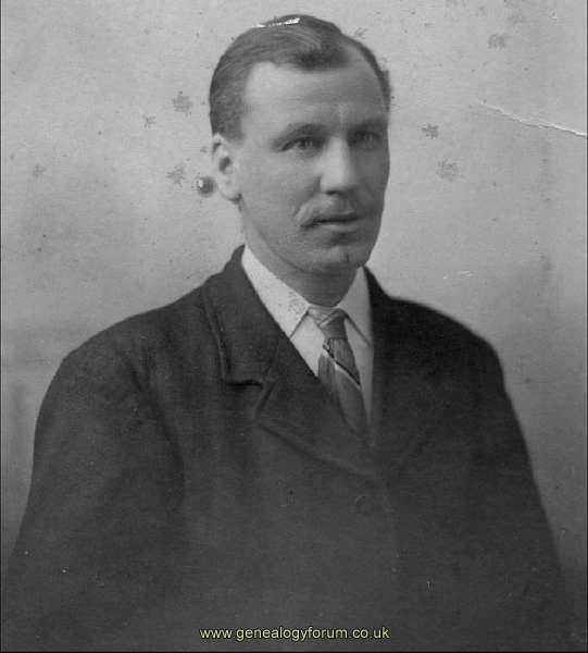 Jacob Harvey (1885-1965) - Husband of Charlotte Guest - Son of George and Emma Harvey