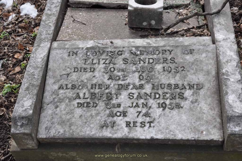 Sanders - Albert, Eliza