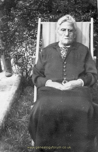 Emma Harvey nee Cutler (1848-1943) - Wife of George Harvey- Daughter of William and Martha Cutler