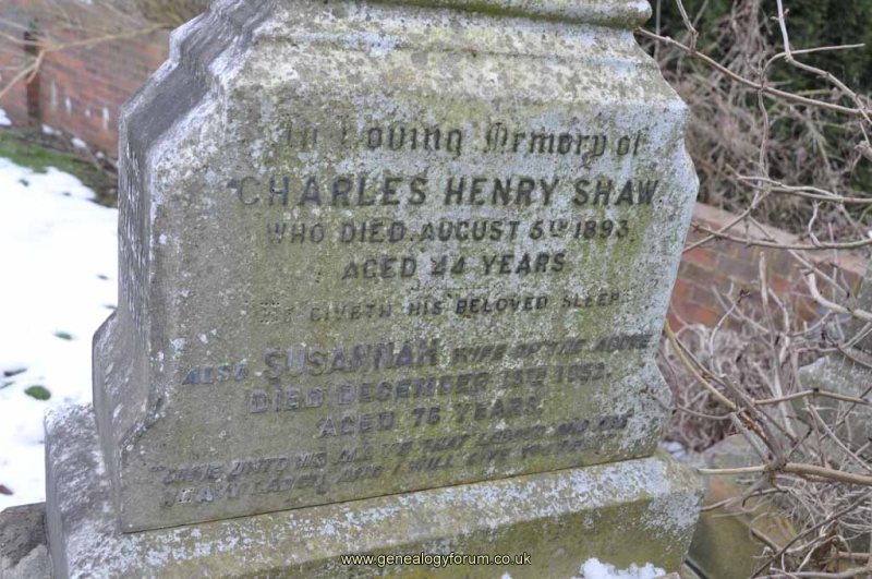 Shaw 1 - Charles Henry, Susannah