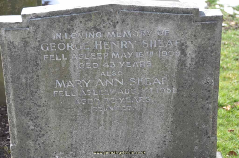 Sheaf - George Henry, Mary Ann