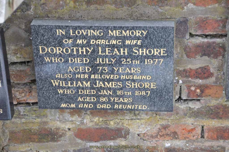 Shore - William James, Dorothy Leah