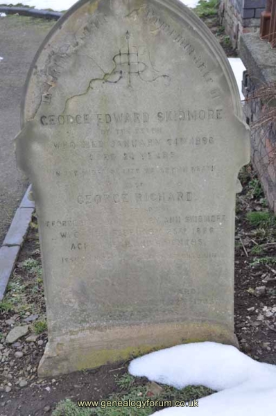 Skidmore - George Edward, Mary Ann & son George Richard