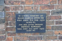 Spencer - Ernest Edward, Ellen Amelia