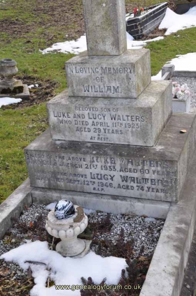 Walters - Luke, Lucy & son William
