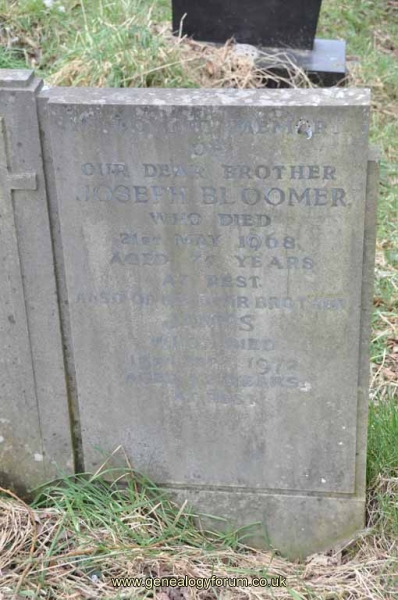 Bloomer - Joseph & brother James