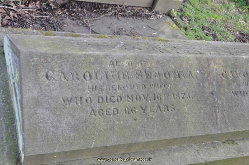 Bloomer 2 - Caroline Sedowia (wife of Thomas)