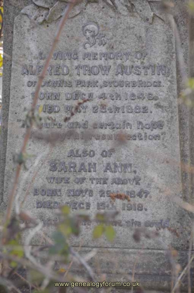 Austin 1 - Alfred Trow, Sarah Ann