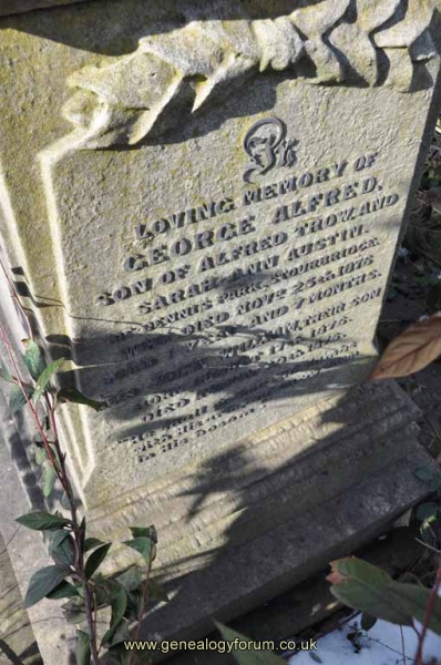 Austin 1 - George Alfred & John William (sons of Alfred Trow & Sarah Ann)