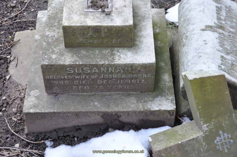 Bache - Susannah (wife of Joshua)