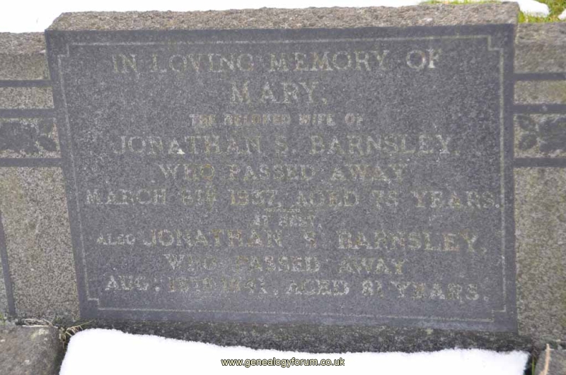 Barnsley - Jonathan, Mary