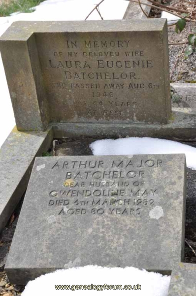 Batchelor - Arthur Major & Laura Eugenie