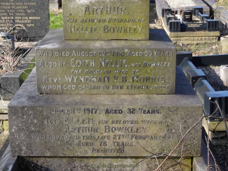 Bowkley - Arthur, Ellen and Edith Nellie