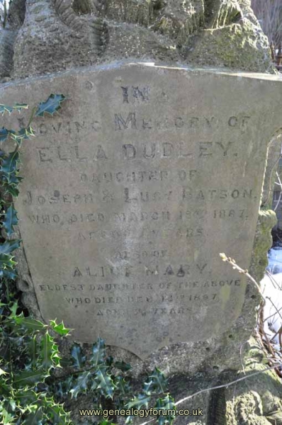 Batson 1 - Ella Dudley, Alice Mary