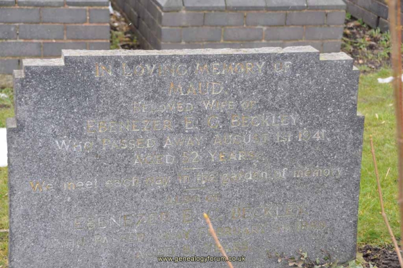 Beckley - Ebenezer, Maud
