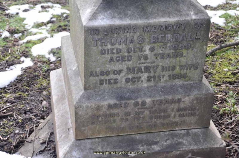 Beddall - Thomas, Mary