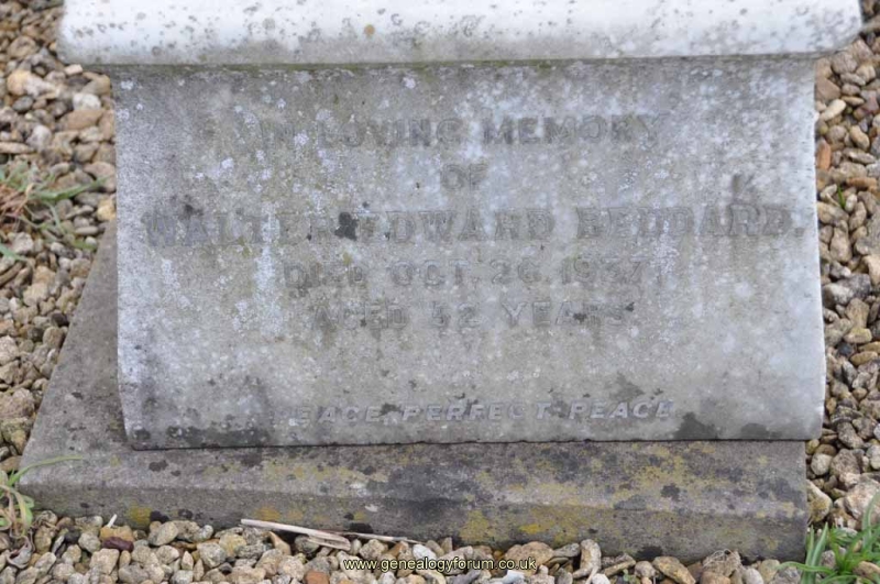Beddard 1 - Walter Edward