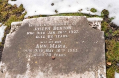 Benton -Joseph, Ann Maria