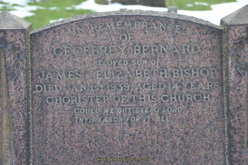 Bishop - Geoffrey Bernard