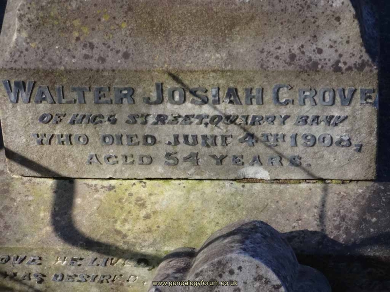 Grove - Walter Josiah