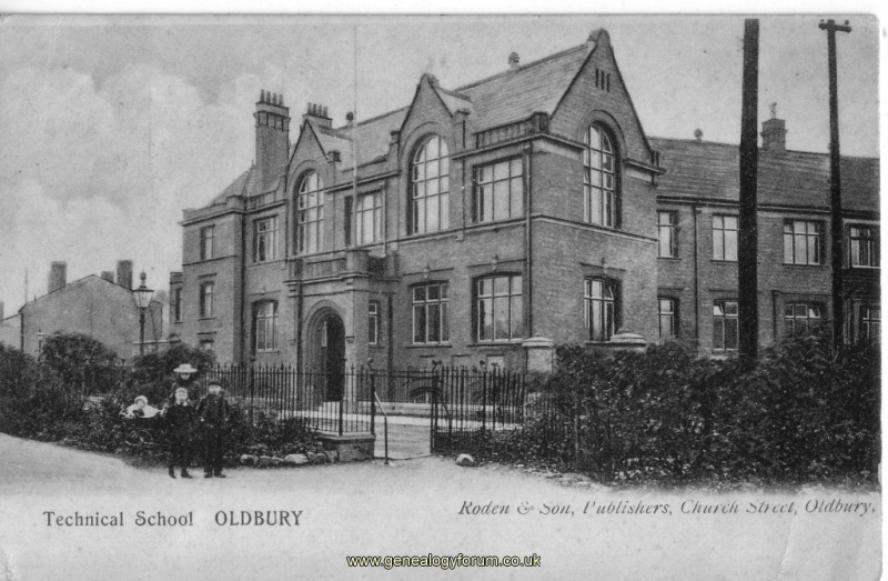 Oldbury - Technical School (now demolished)