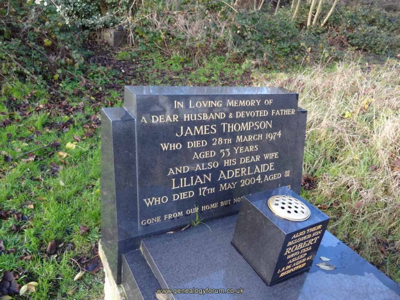 Thompson - James & Lilian Adelaide