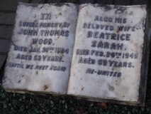 Wood - John Thomas & Beatrice Sarah