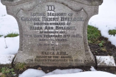 Bullock - George Henry, Eliza Ann