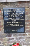 Cartwright - Charles William, Ruth Florence