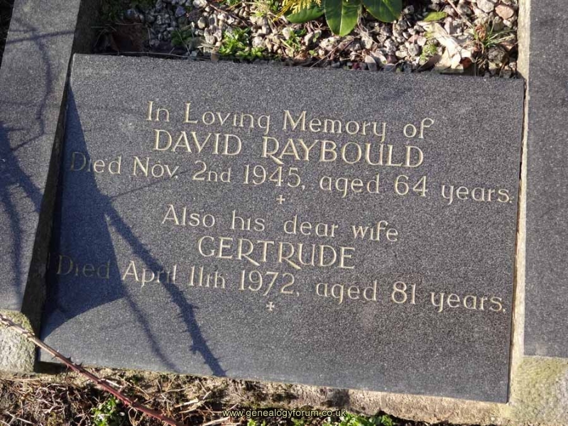 Raybould - David & Gertrude