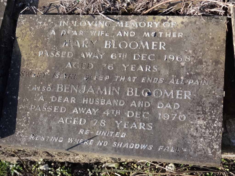 Bloomer - Benjamin & Mary
