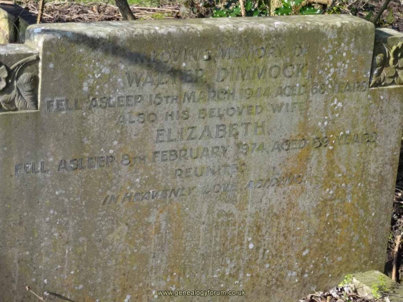 Dimmock - Walter & Elizabeth