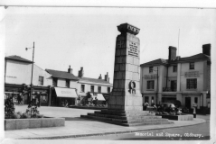 007a Oldbury - Memorial and Square (dated 1938 on reverse)