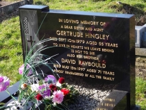 Hingley - Gertrude and brother David Raybould