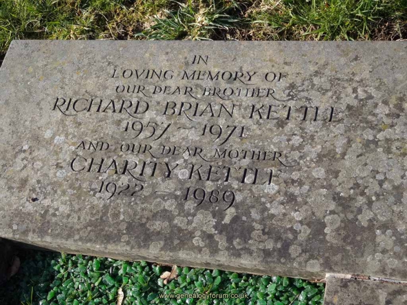 Kettle - Charity & son Richard Brian
