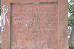 Clulow 1 - John Walter, Mary Ann
